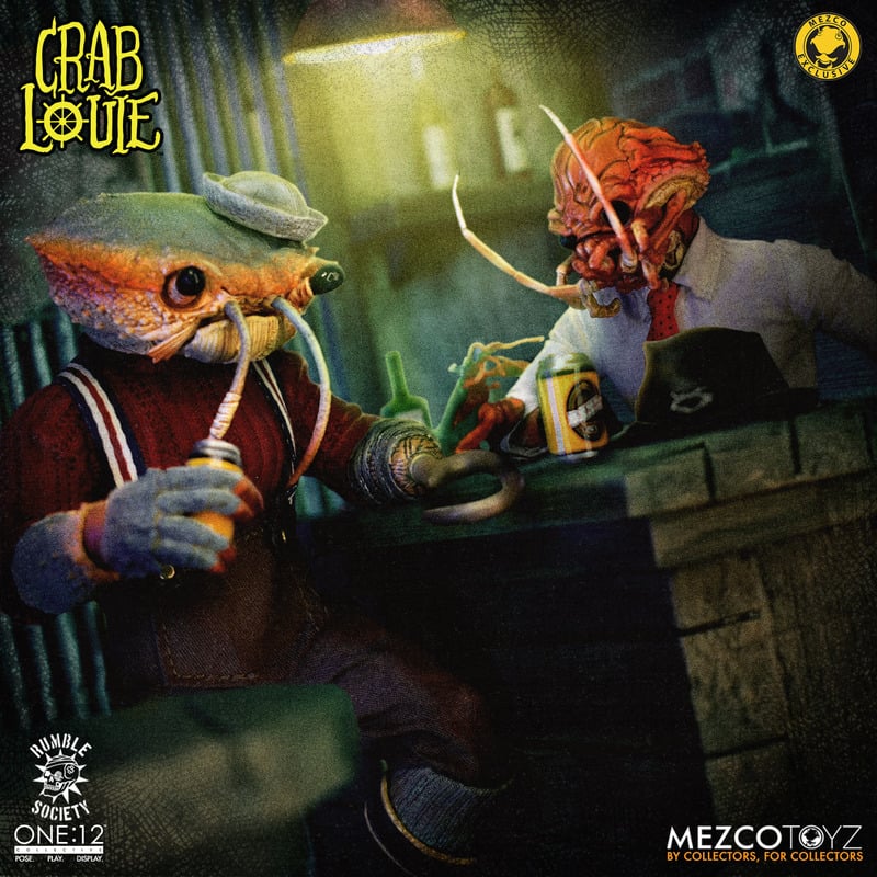The Decapod Gang: Crab Louie Exclusive One:12 Collective Action Figure