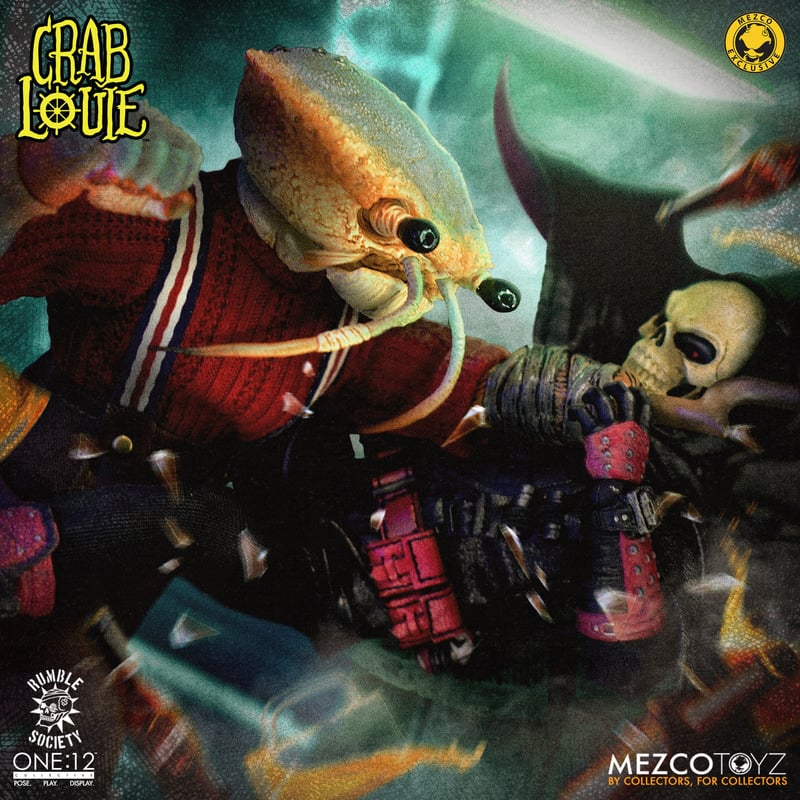The Decapod Gang: Crab Louie Exclusive One:12 Collective Action Figure