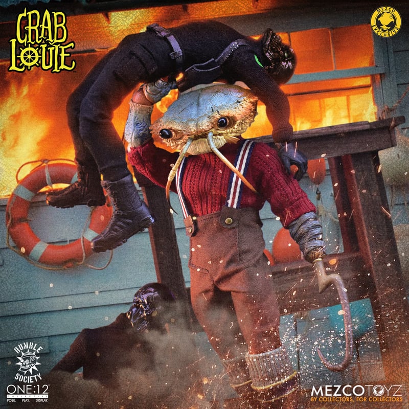 The Decapod Gang: Crab Louie Exclusive One:12 Collective Action Figure