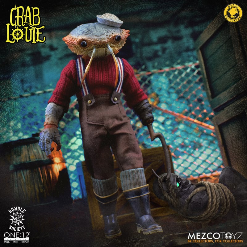 The Decapod Gang: Crab Louie Exclusive One:12 Collective Action Figure