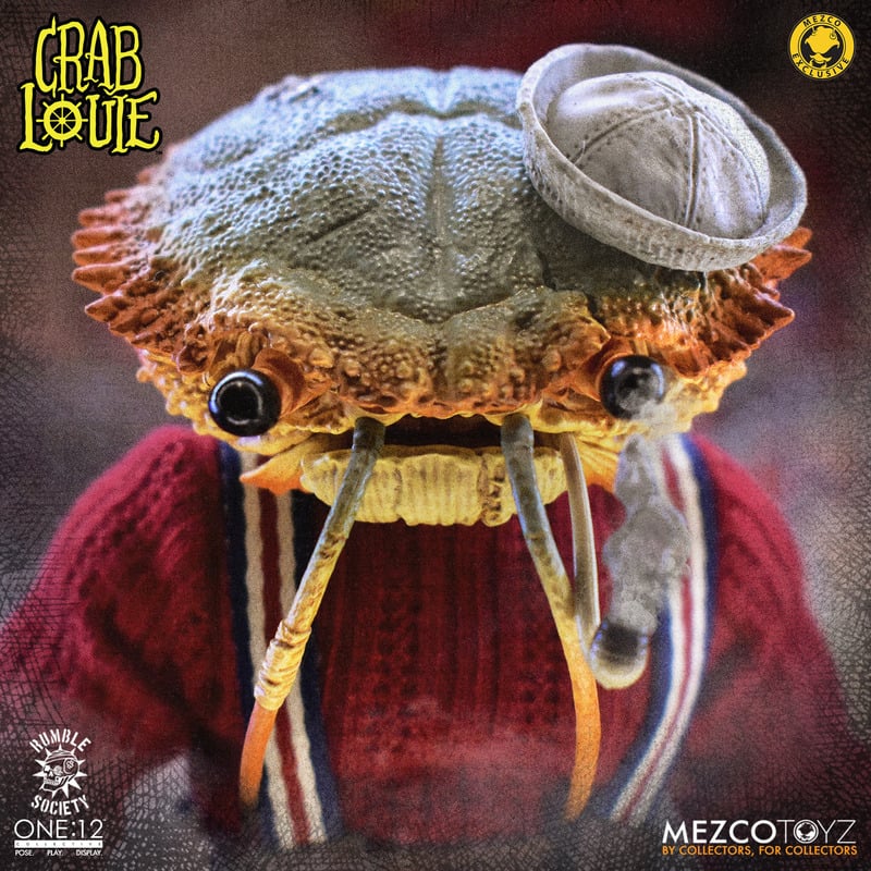The Decapod Gang: Crab Louie Exclusive One:12 Collective Action Figure