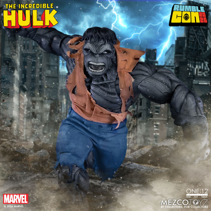 The Incredible Hulk Gray Ver. Exclusive One:12 Collective Action Figure