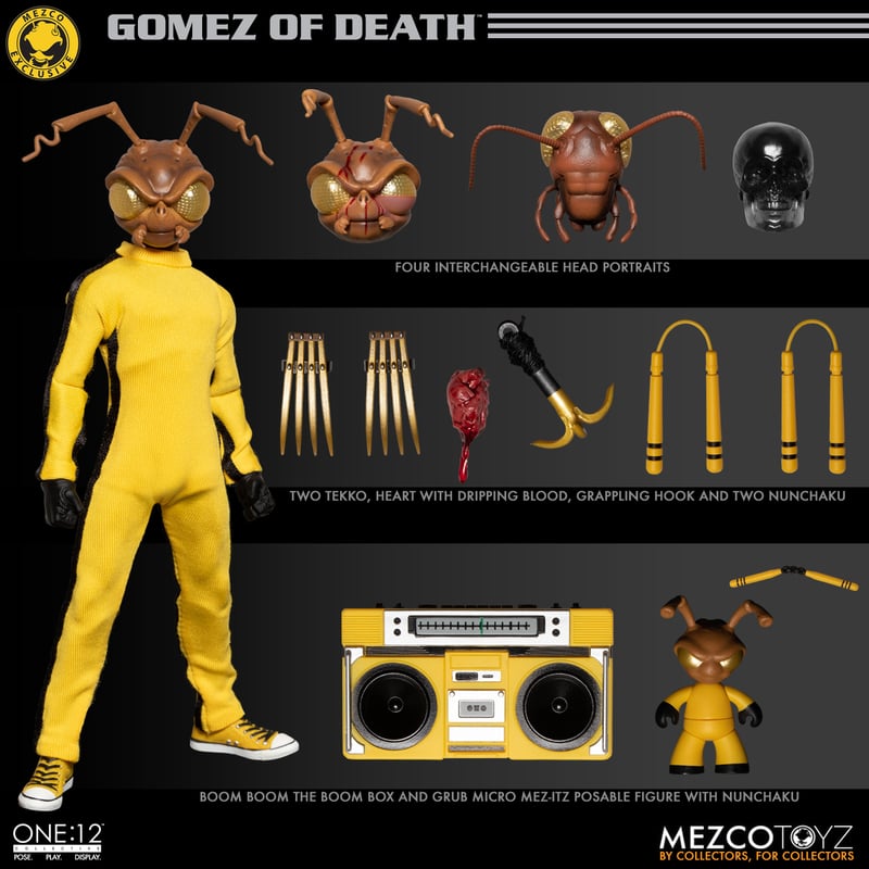Gomez of Death Exclusive One:12 Collective Action Figures