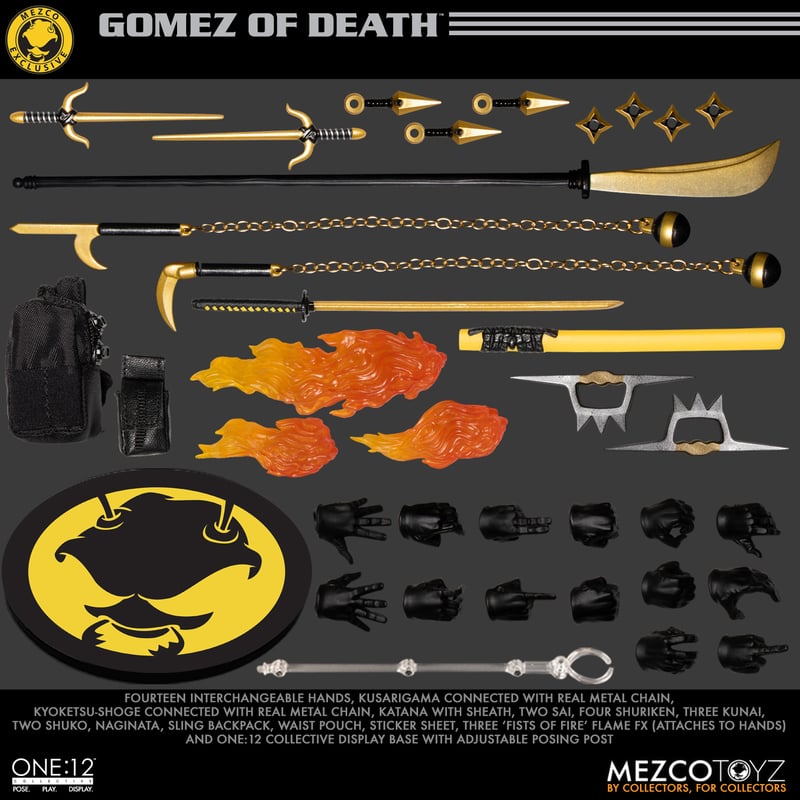 Gomez of Death Exclusive One:12 Collective Action Figures