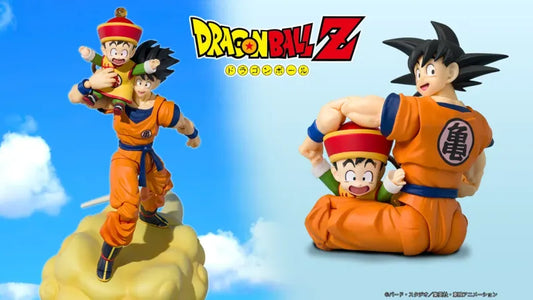 Dragon Ball Z – S.H. Figuarts Son Goku, Son Gohan -Kid-, and Kintoun Reissue