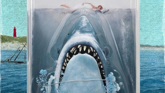 NECA Celebrates 50 Years of Jaws with Stunning Poster Display Piece