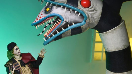 Beetlejuice Returns – NECA Unleashes the Matador & Sandworm 2-Pack
