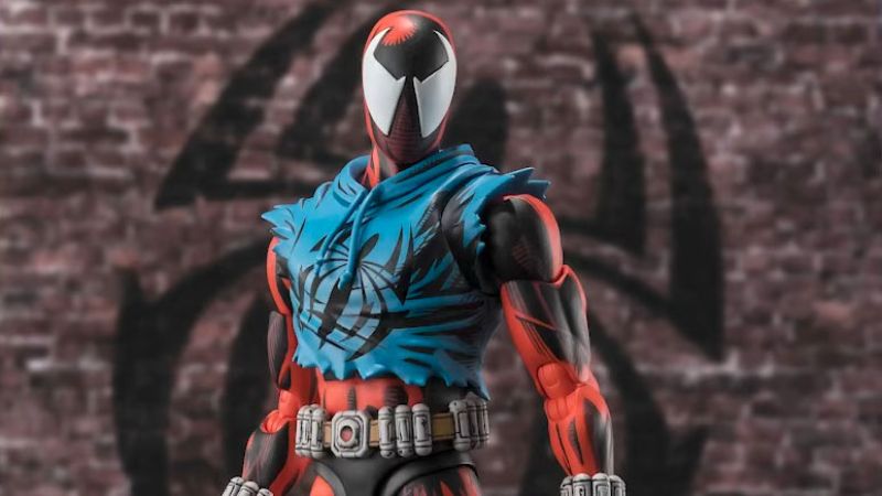 S.H.Figuarts Scarlet Spider Swings Into Action!
