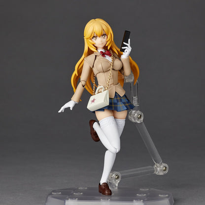 A Certain Scientific Railgun Shokuhou Misaki Winter Version Revoltech Amazing Yamaguchi Action Figure