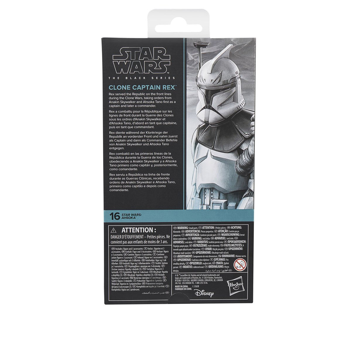 Star Wars The Black Series Captain Rex (Ahsoka) 6-Inch Action Figure