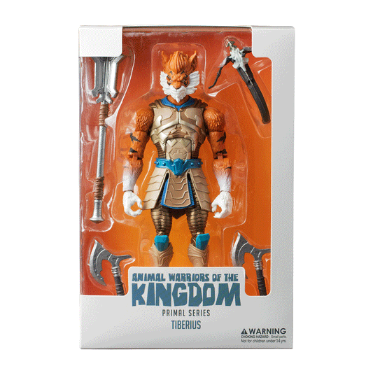 Animal Warriors of the Kingdom Primal Collection Tiberius Action Figure