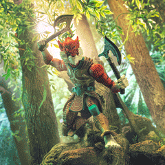 Animal Warriors of the Kingdom Primal Collection Tiberius Action Figure