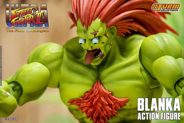 Ultra Street Fighter II Blanka 1/12 Scale Action Figure