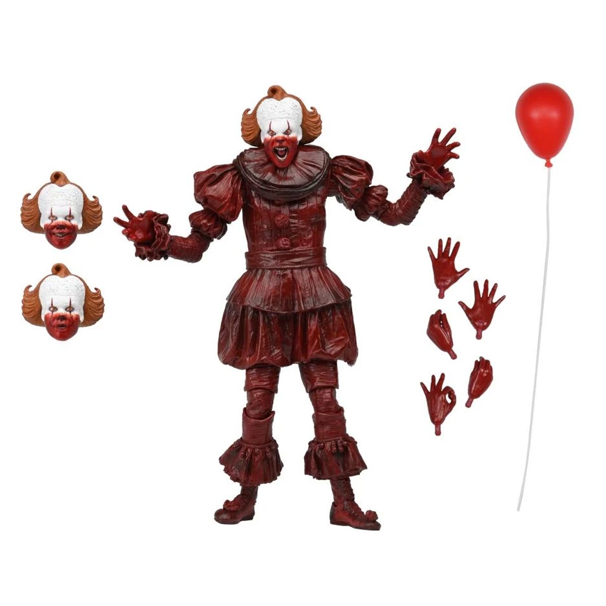 IT: Welcome to Derry Ultimate Blood Pennywise 7-Inch Scale Action Figure