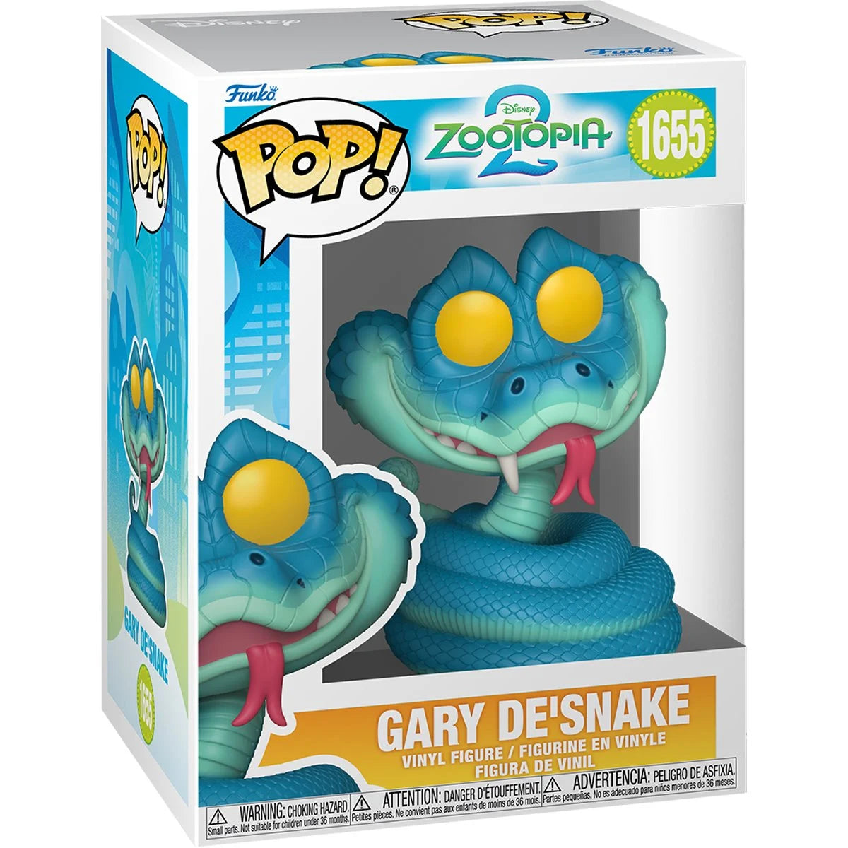 Pop! Disney: Zootopia 2 Gary De'Snake