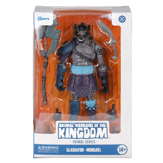 Animal Warriors of The Kingdom Primal Collection Horrid Gladiator Mongrel Action Figure