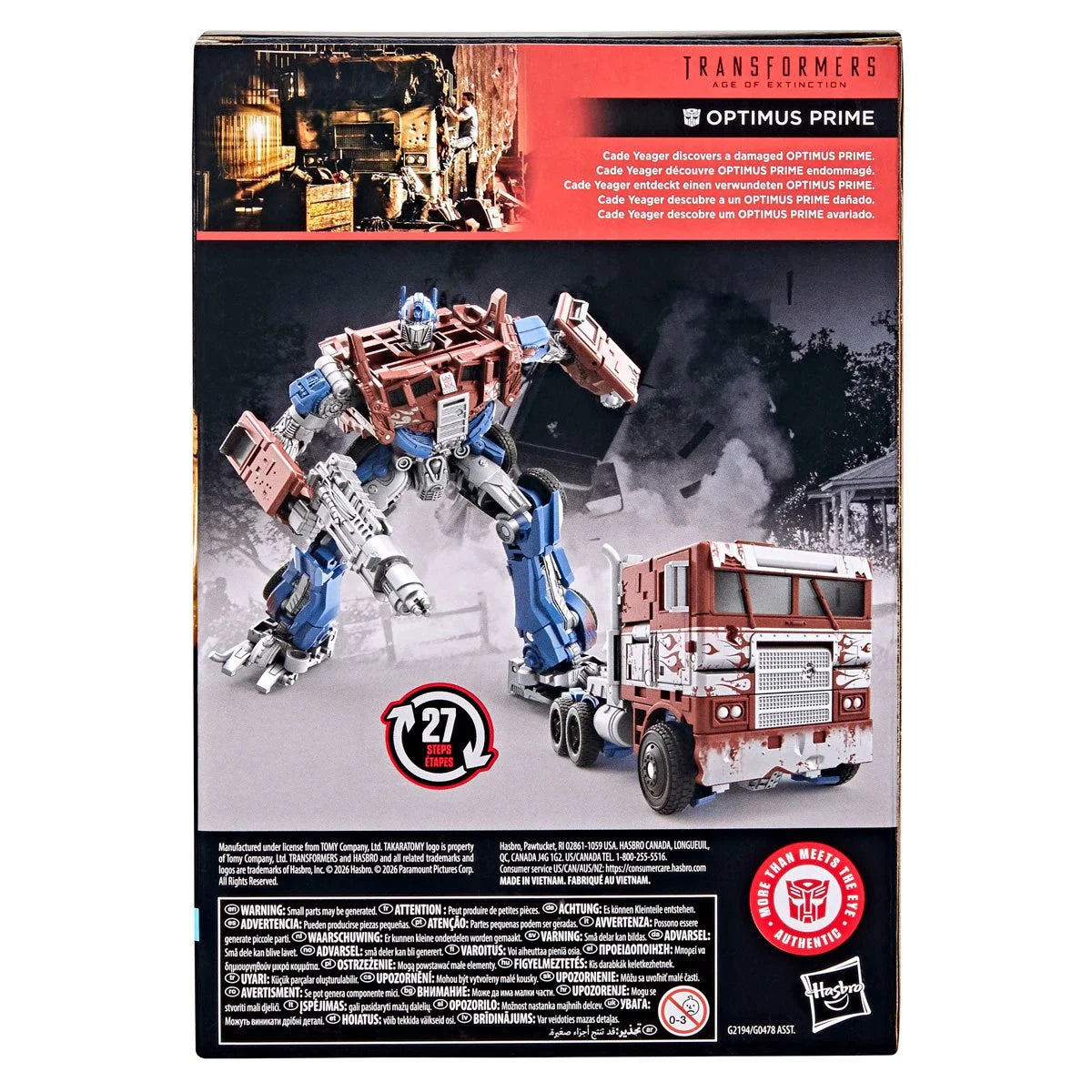Transformers Studio Series Age of Extinction Voyager Class Optimus Prime Action Figure
