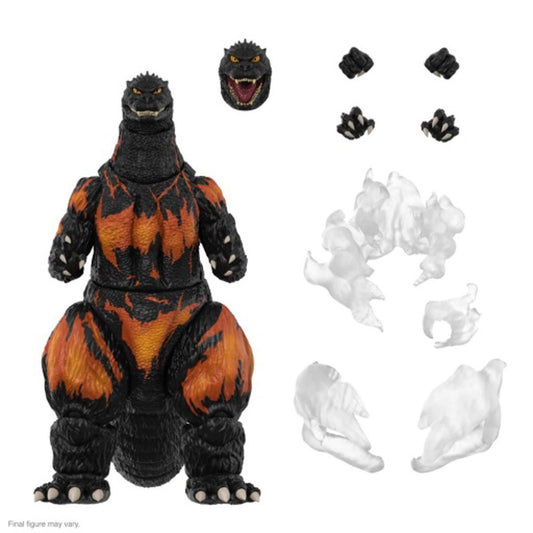 [Pre-Order] Godzilla Ultimates Burning Godzilla Heisei 8-Inch Scale Action Figure