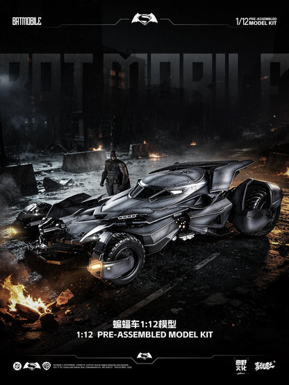 Justice League BVS Batmobile 1/12 Scale Pre-Assembled Model Kit