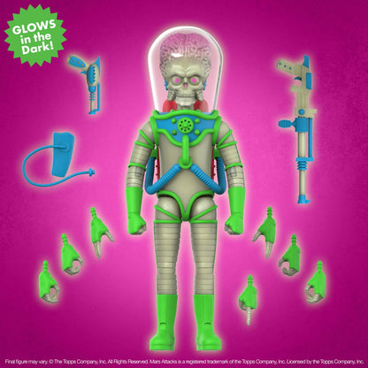 Mars Attacks! Ultimates Martian (Invasion Begins Glow-in-the-Dark) 7-Inch Scale Action Figure