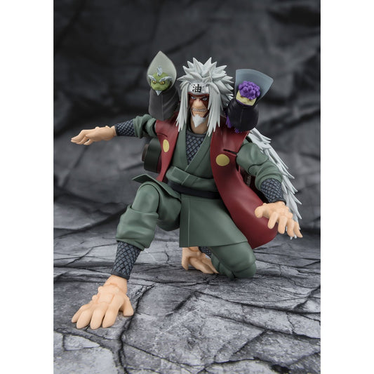 [Pre-Order] Naruto Jiraiya Hidden Leaf Heroic Master Sage Mode Set S.H.Figuarts Action Figure