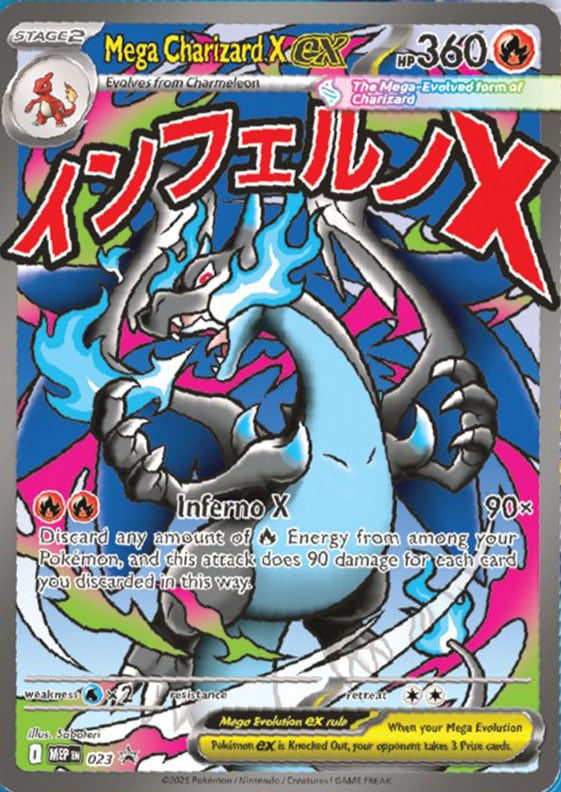 Pokémon TCG: Mega Charizard X ex Ultra-Premium Collection 2025