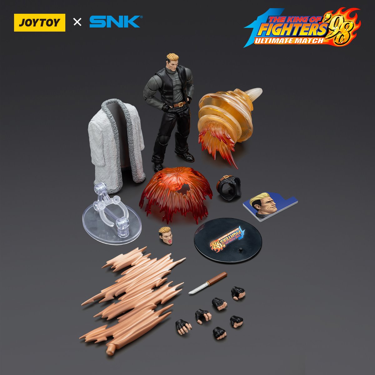 The King of Fighters '98 Ultimate Match Ryuji Yamazaki 97 Special Team 1:18 Scale Action Figure
