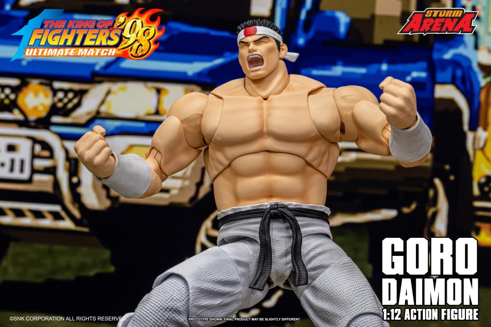 [Pre-Order] The King of Fighters '98 Ultimate Match Storm Arena Goro Daimon 1/12 Scale Action Figure