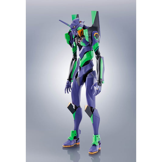 [Pre-Order] Evangelion Side EVA Test Type-01 and Spear of Cassius Renewal Color Edition Robot Spirits Action Figure