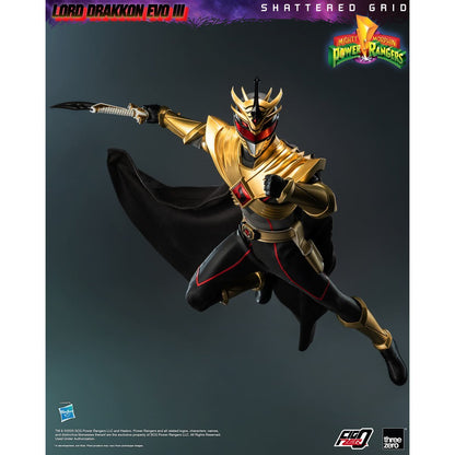 Mighty Morphin Power Rangers: Shattered Grid Lord Drakkon Evo III FigZero 1:6 Scale Action Figure