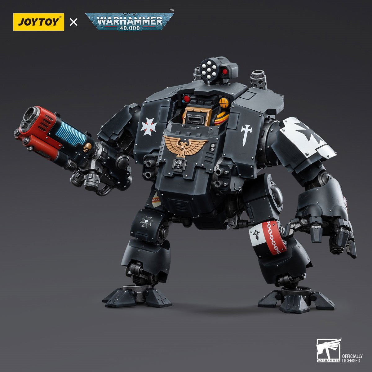 Warhammer 40,000 Black Templars Redemptor Dreadnought 1:18 Scale Action Figure