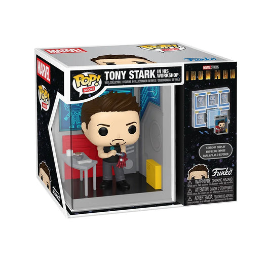 [Pre-Order] Pop! Nooks: Marvel Tony Stark In His Workshop