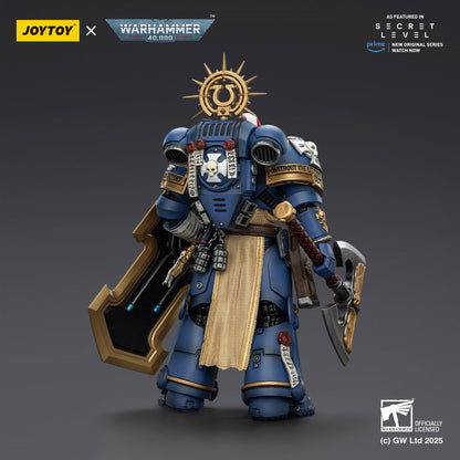 Warhammer 40,000 Ultramarines Metaurus with Power Axe, Stormshield and Plasma Pistol 1:18 Scale Action Figure