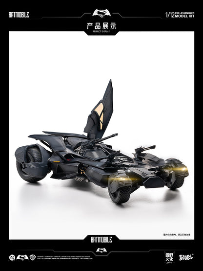 Justice League BVS Batmobile 1/12 Scale Pre-Assembled Model Kit