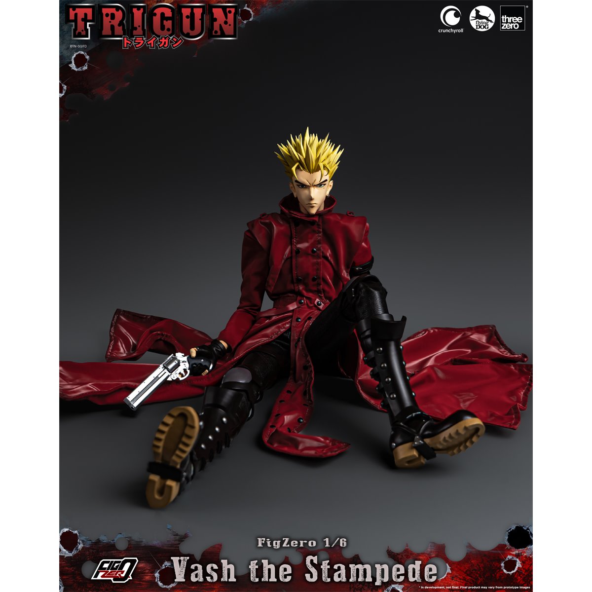 Trigun Vash the Stampede FigZero 1:6 Scale Action Figure