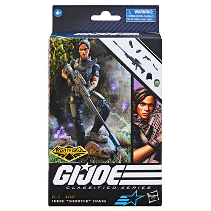 G.I. Joe Classified Series Nightforce Jodie Shooter Craig 6-Inch Action Figure