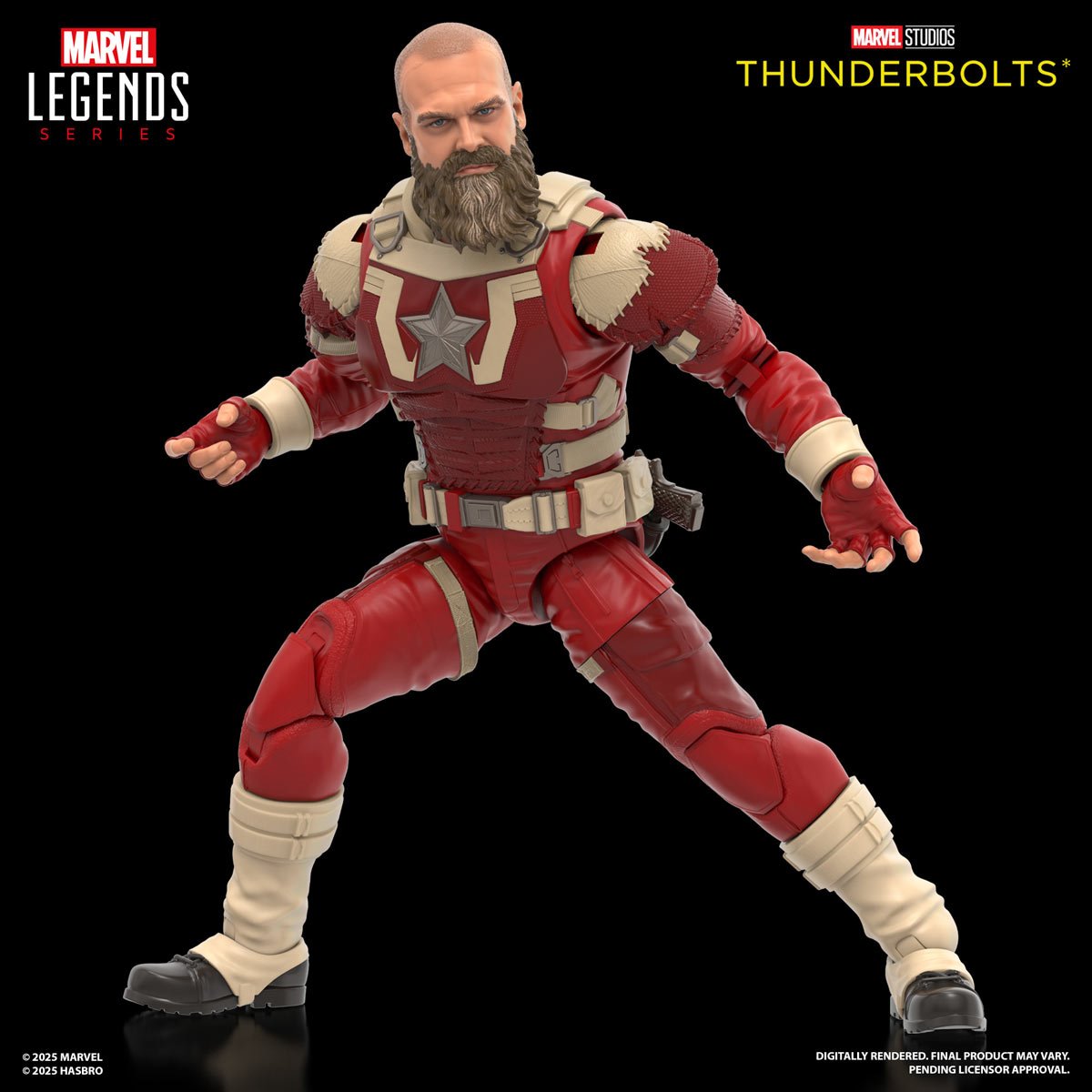 Marvel Legends Series Thunderbolts* Movie Yelena Belova and Red Guardian 6-Inch Action Figures 2-Pack