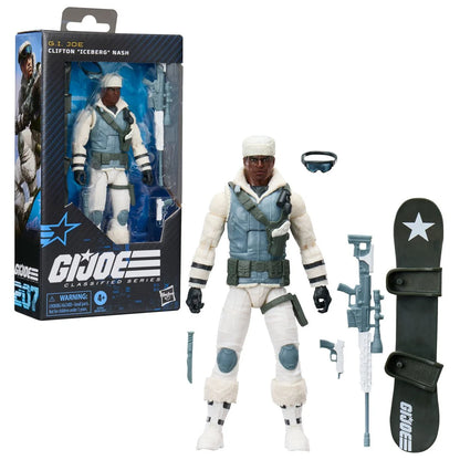 G.I. Joe Classified Series 207 Clifton Iceberg Nash 6-Inch Action Figure