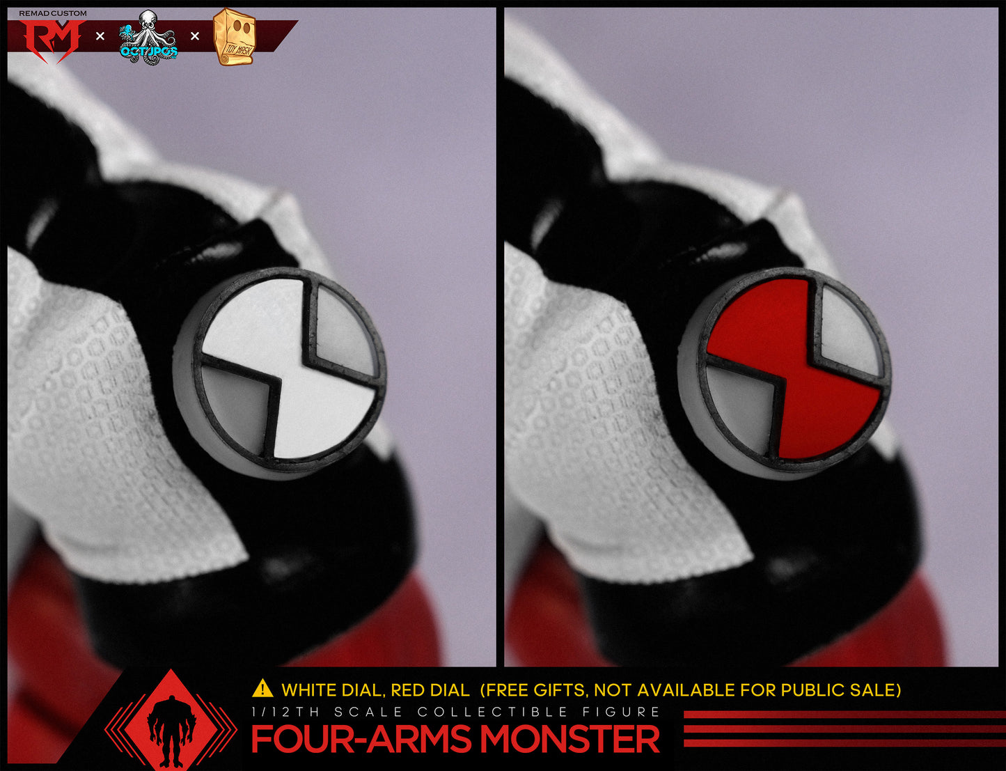 Dial Hero RM031 Four-Arms Monster 1/12 Scale Action Figure
