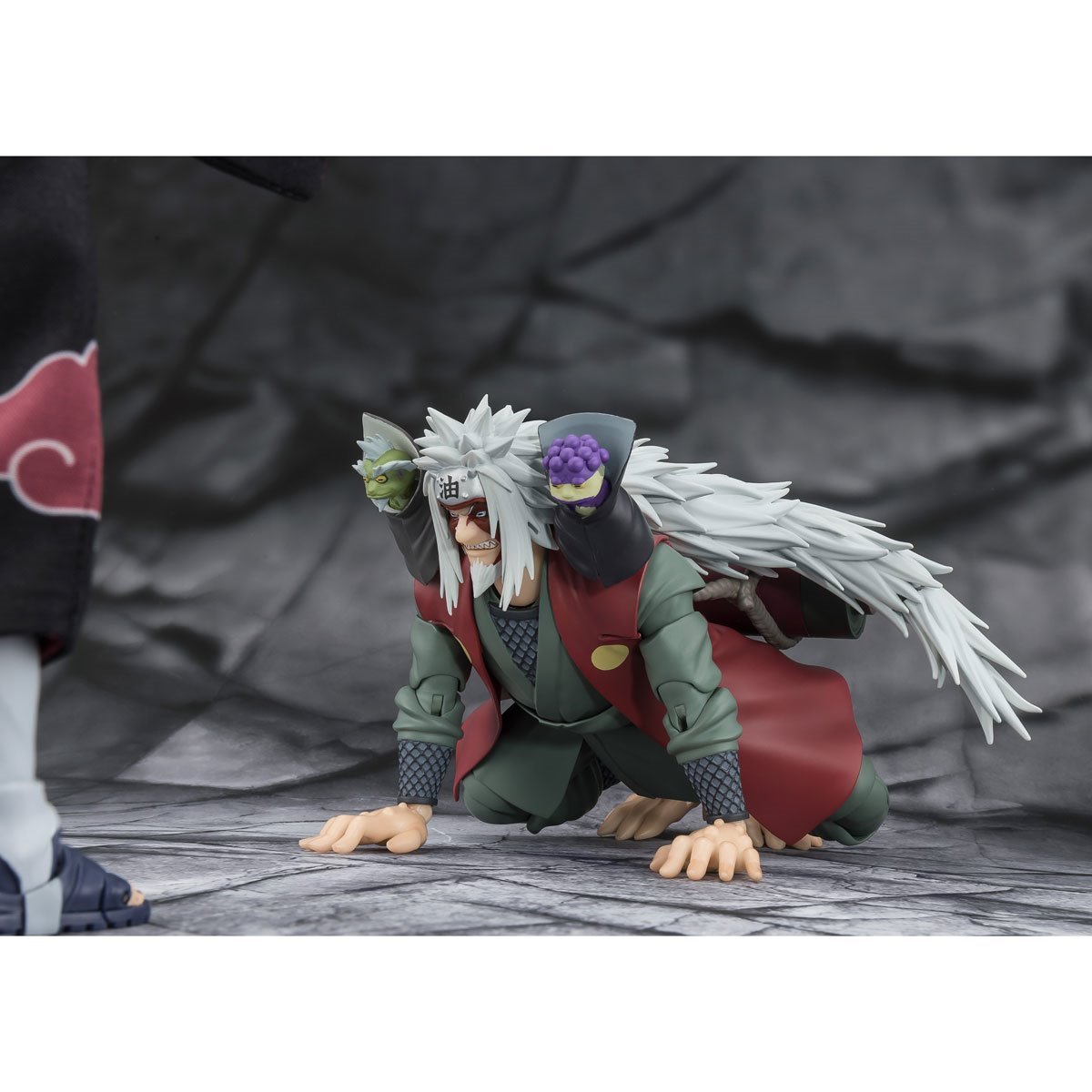 Naruto Jiraiya Hidden Leaf Heroic Master Sage Mode Set S.H.Figuarts Action Figure