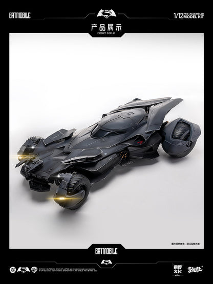 Justice League BVS Batmobile 1/12 Scale Pre-Assembled Model Kit