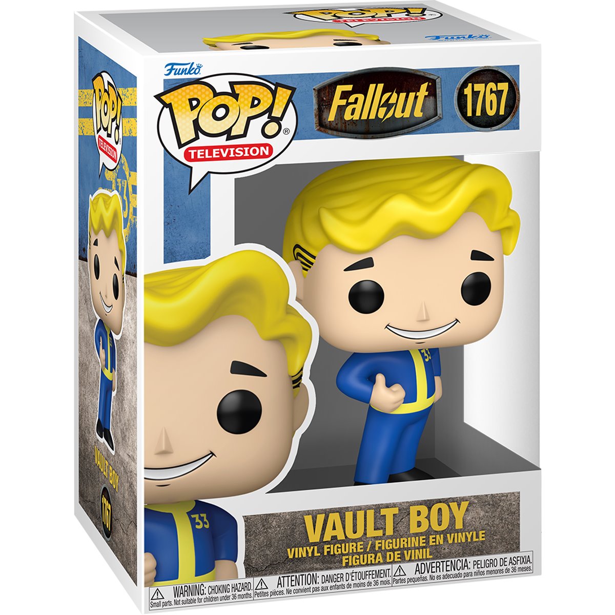 Pop! Television: Fallout (TV Show) Vault Boy 1/6 Odds in Chase