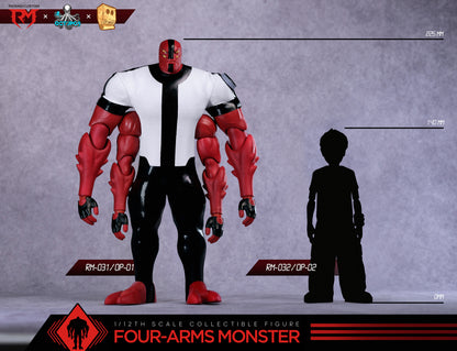 Dial Hero RM031 Four-Arms Monster 1/12 Scale Action Figure