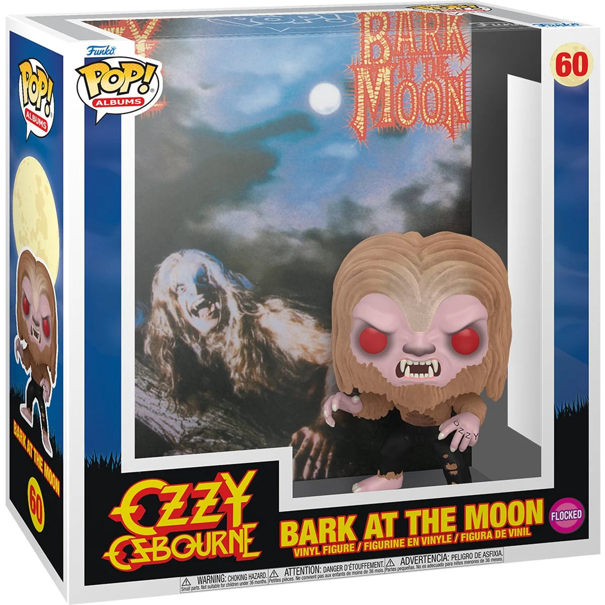 Pop! Albums: Ozzy Osborn Bark at the Moon Flocked