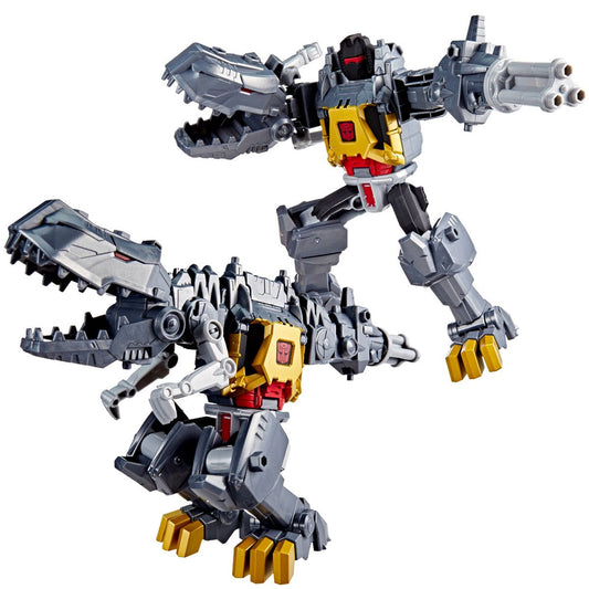 Transformers Cyberworld Grimlock Chomp & Battle 9-Inch Action Figure