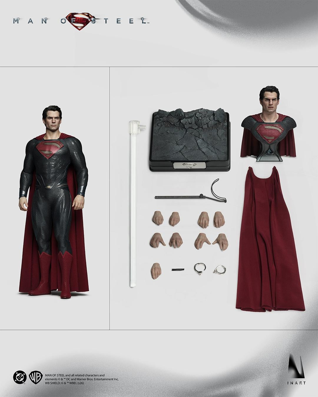 INART Man of Steel - Superman 1/6 Collectible Figure