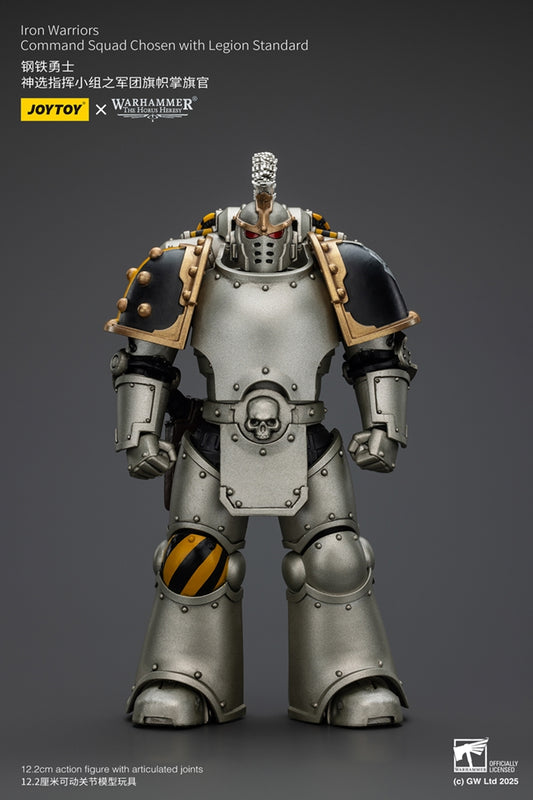 [Pre-Order] Warhammer The Horus Heresy Iron Warrior Command Squad 1:18 Scale Action Figure