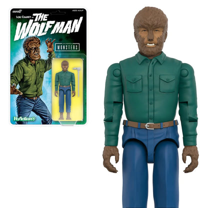 Universal Monsters The Wolf Man 3 3/4-inch ReAction+ Figure