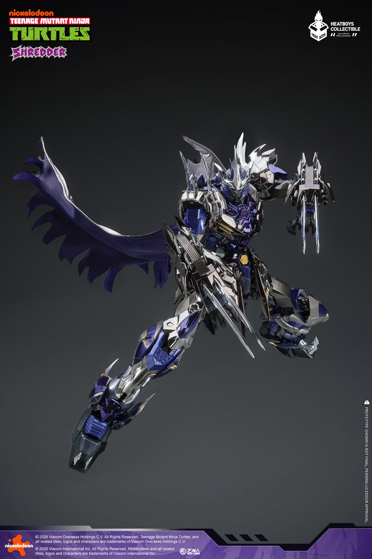 Teenage Mutant Ninja Turtles HB0119 Metallic Ver. Shredder Action Figure