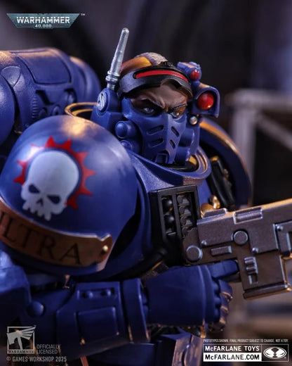Warhammer 40,000 Wave 11 Ultramarines Lieutenant in Phobos Armour 7-Inch Scale Action Figure